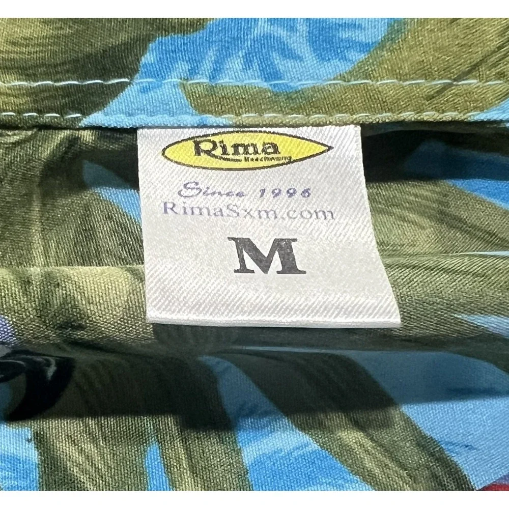 Rima Outfit Boys Medium (3/4 year old) Blue Hawaiian Beach Summer Vacation